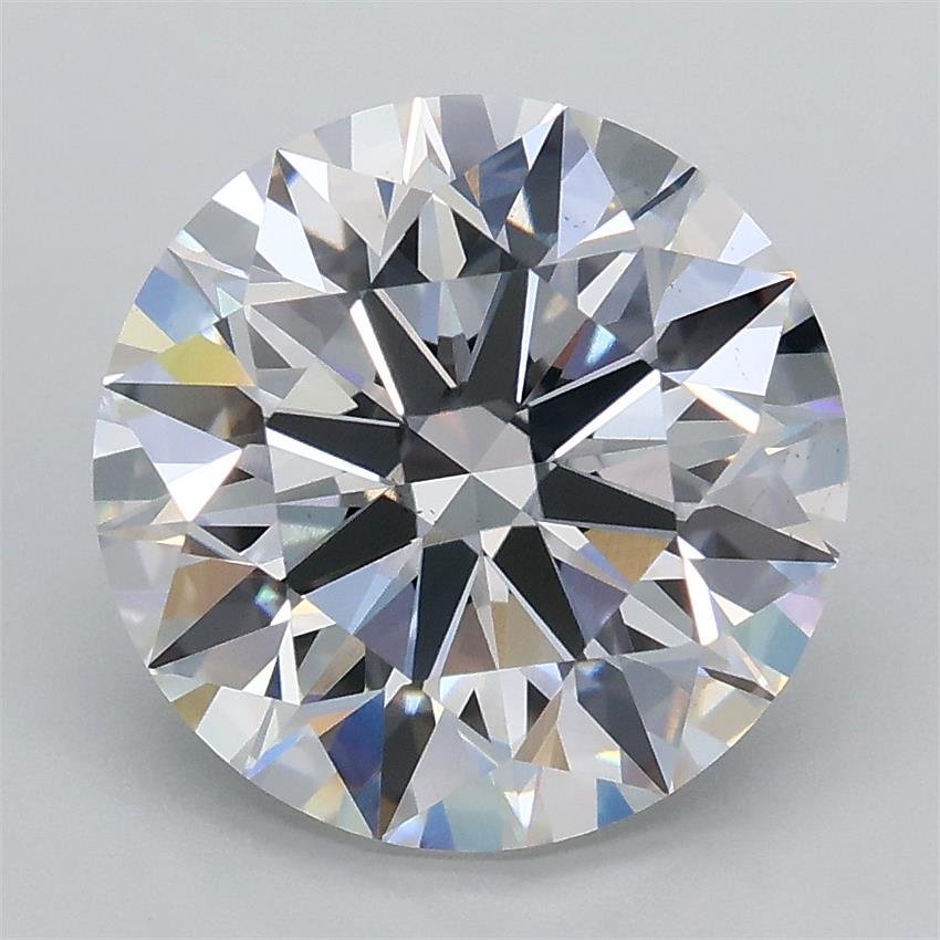 3.02ct E VS1 Rare Carat Ideal Cut Round Lab Grown Diamond