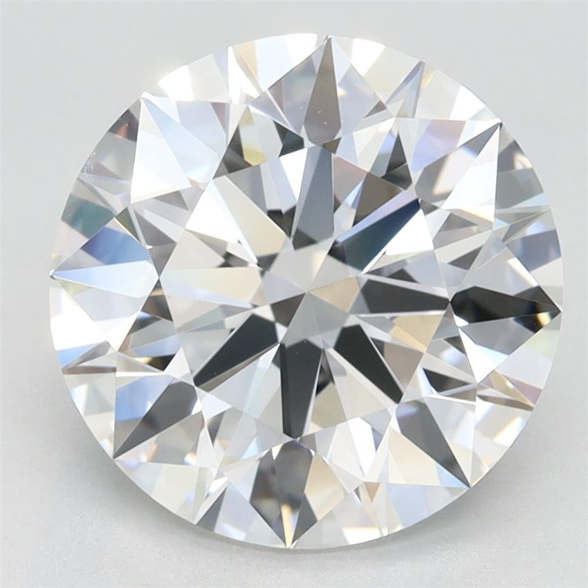 3.30ct E VVS1 Rare Carat Ideal Cut Round Lab Grown Diamond