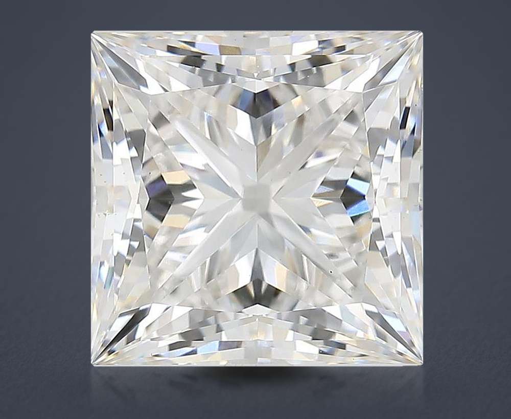 6.08 Carat Princess Lab Diamond