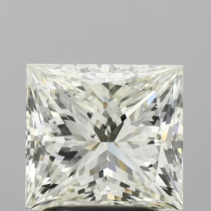 2.50ct K SI1 Very Good Cut Princess Diamond