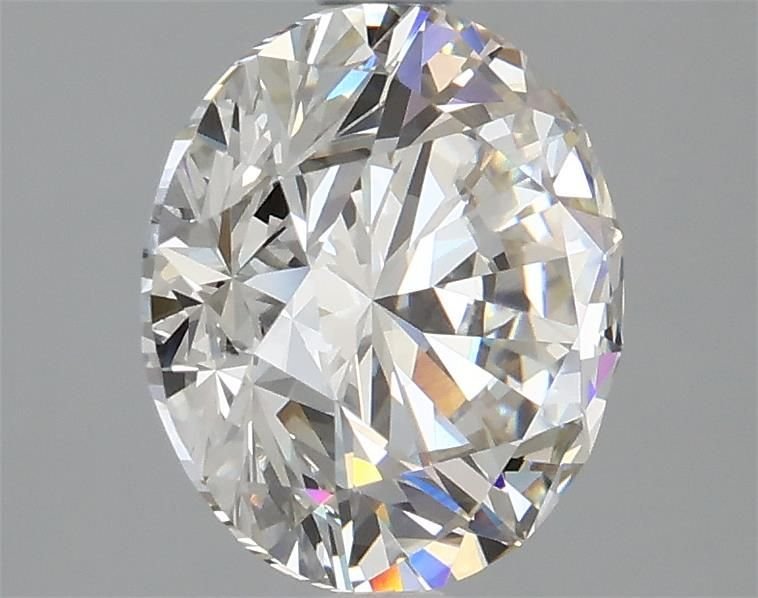 2.93ct H VVS2 Rare Carat Ideal Cut Round Lab Grown Diamond