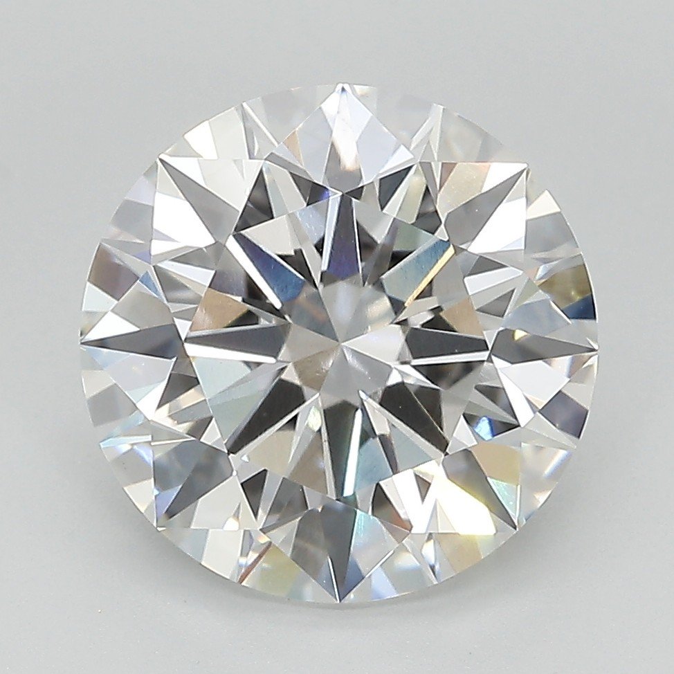 4.42ct D VS2 Rare Carat Ideal Cut Round Lab Grown Diamond