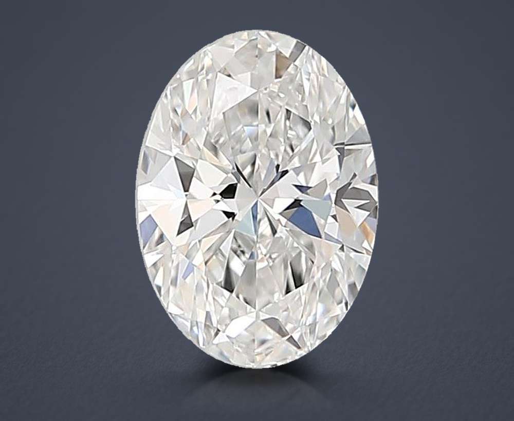 3.25 Carat Oval Lab Diamond