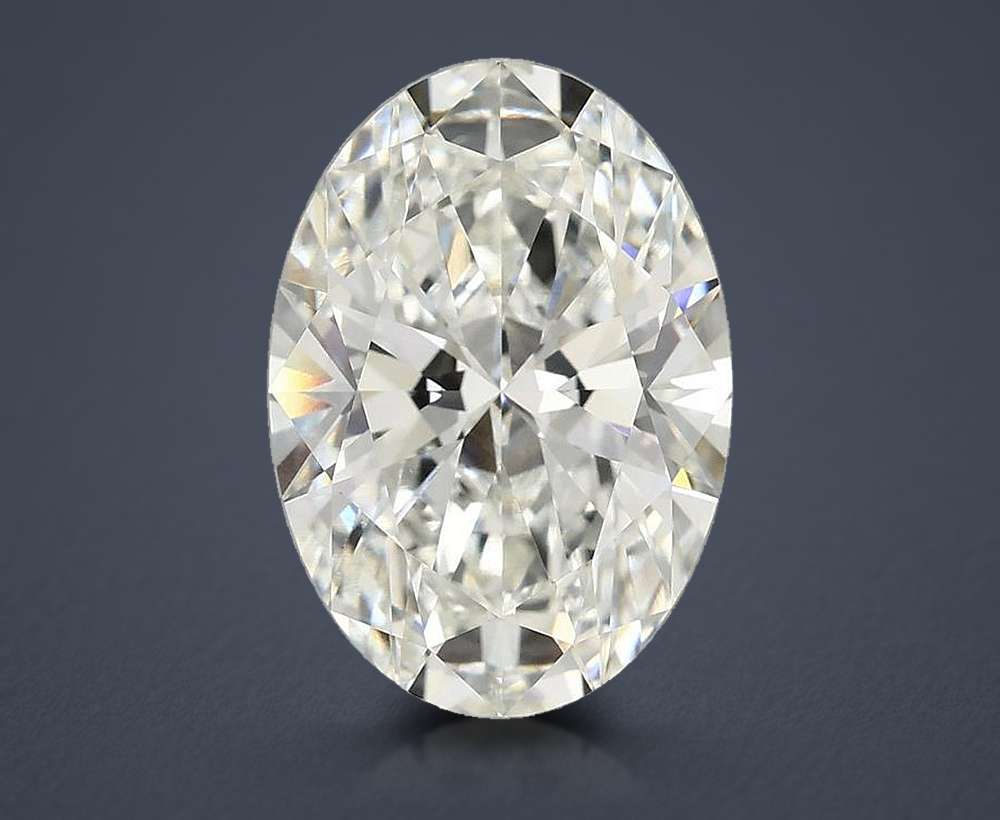 4.58 Carat Oval Lab Diamond