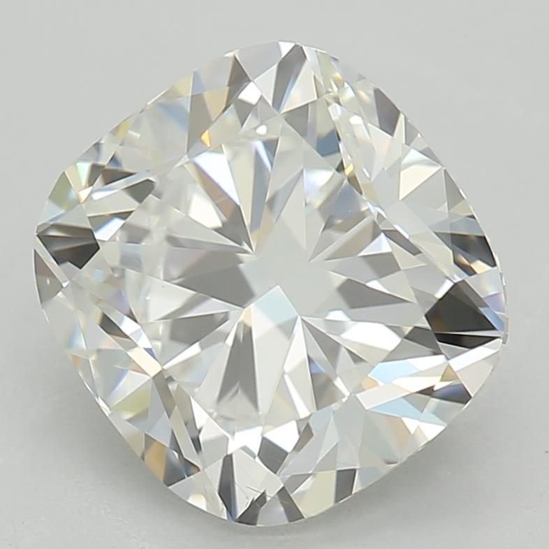 1.52ct F VS2 Rare Carat Ideal Cut Cushion Lab Grown Diamond