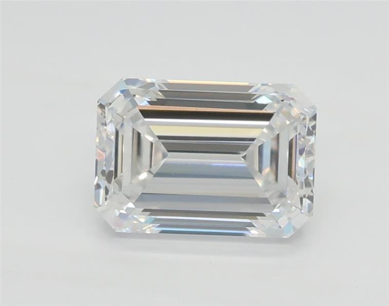 1.01ct D VVS2 Excellent Cut Emerald Lab Grown Diamond