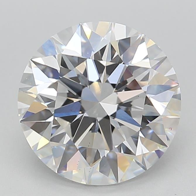 2.26ct D VS1 Rare Carat Ideal Cut Round Lab Grown Diamond