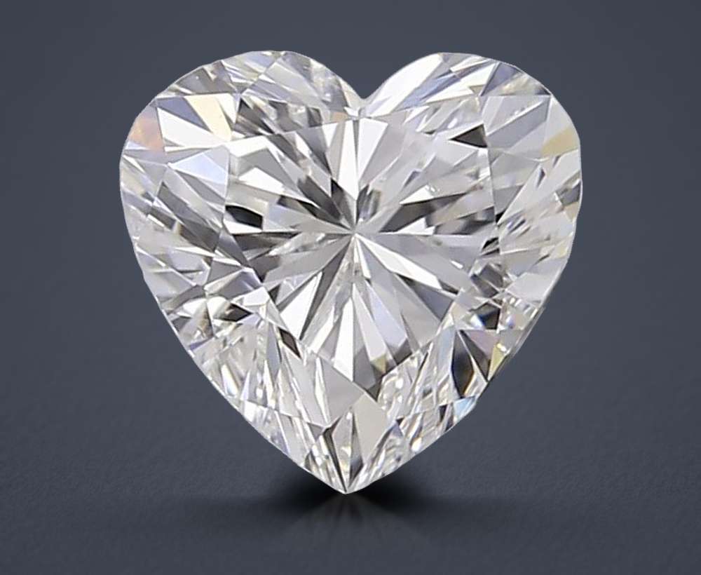 0.59 Carat Heart Lab Diamond