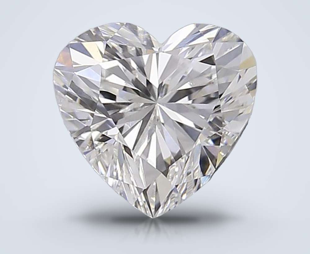 0.59 Carat Heart Lab Diamond