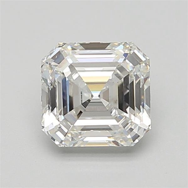 1.37ct F VS1 Rare Carat Ideal Cut Asscher Lab Grown Diamond