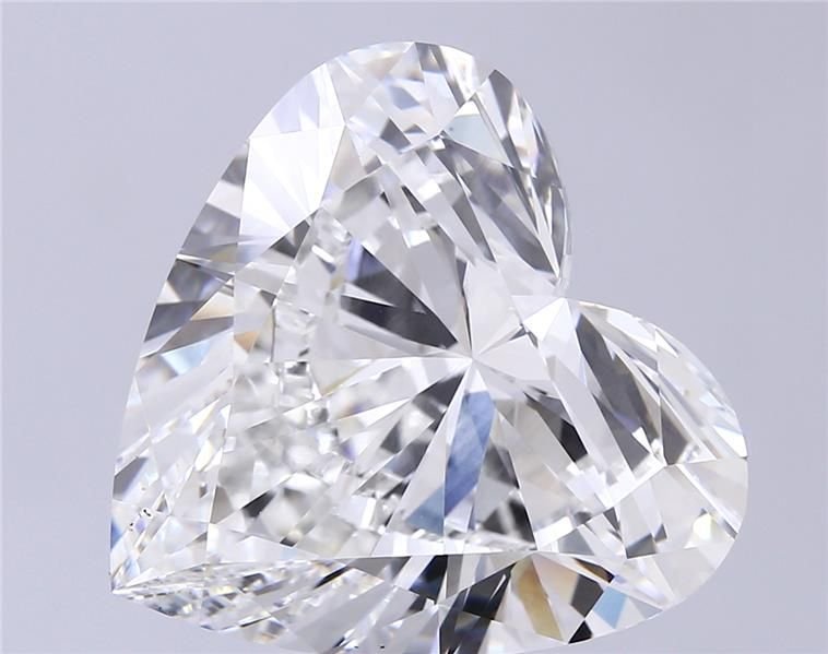 15.07ct E VS1 Rare Carat Ideal Cut Heart Lab Grown Diamond
