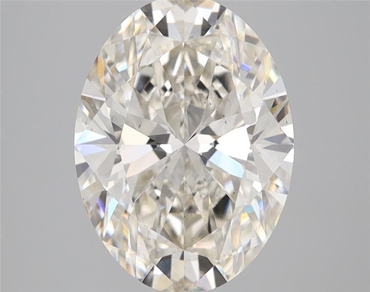 2.59ct H VS2 Rare Carat Ideal Cut Oval Lab Grown Diamond