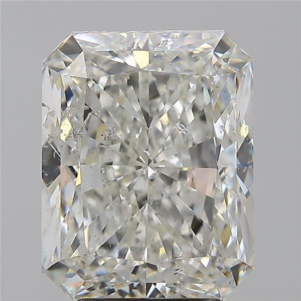 4.50ct H SI2 Rare Carat Ideal Cut Radiant Diamond