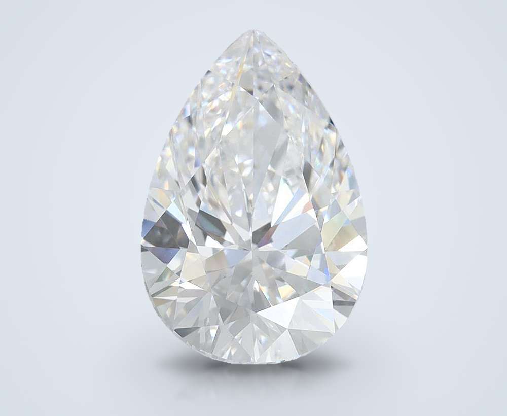 4.00 Carat Pear Lab Diamond