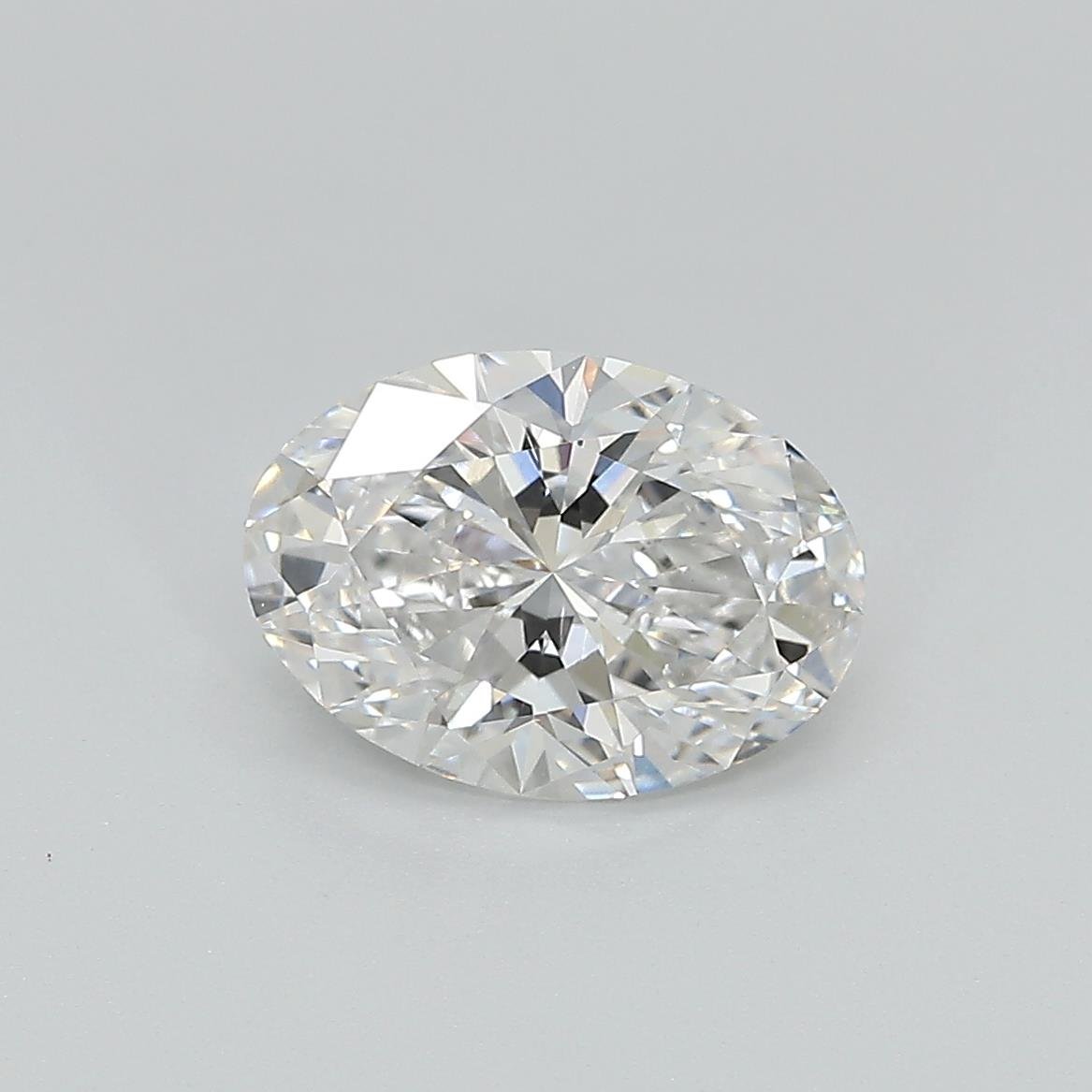 8.32ct F SI1 Very Good Cut Oval Lab Grown Diamond