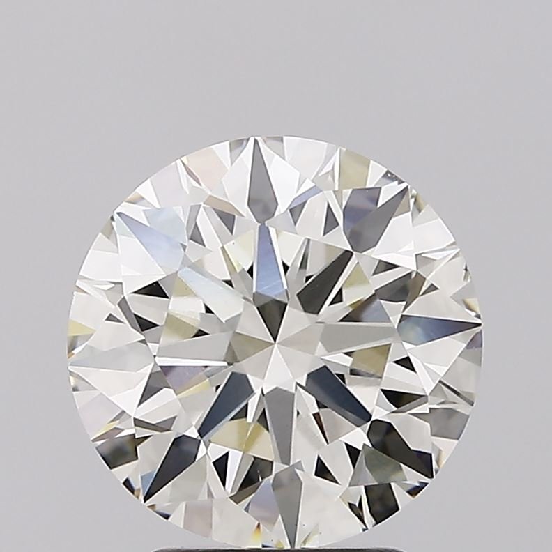 3.07ct J VS2 Excellent Cut Round Lab Grown Diamond