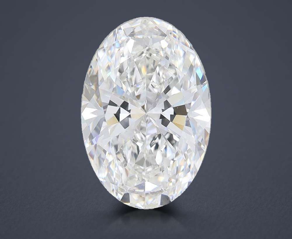 3.18 Carat Oval Lab Diamond