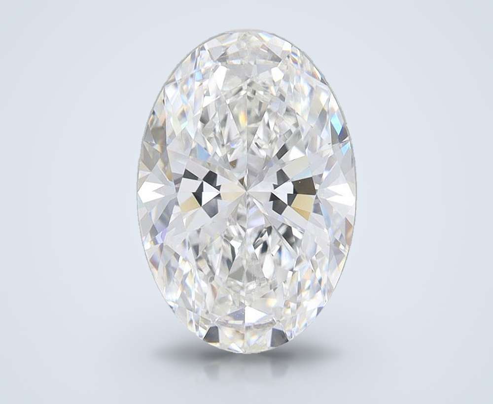 3.18 Carat Oval Lab Diamond