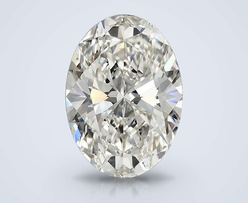 4.00 Carat Oval Lab Diamond