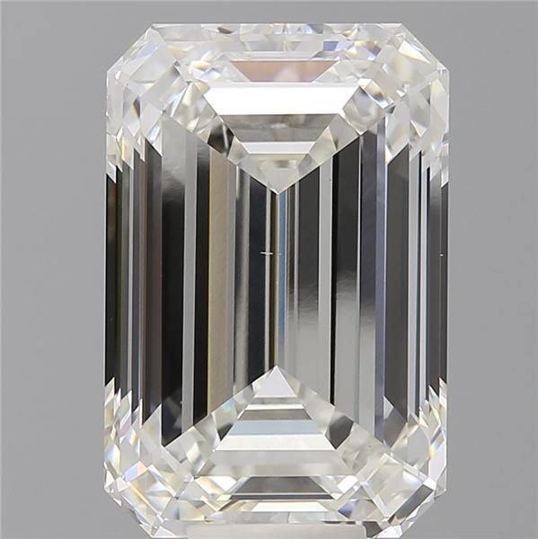 12.07ct G VS1 Rare Carat Ideal Cut Emerald Lab Grown Diamond