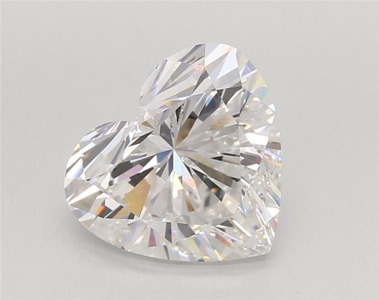 3.02ct E VVS2 Very Good Cut Heart Lab Grown Diamond