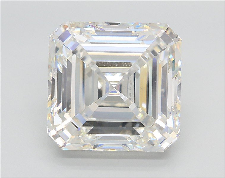 11.07ct G VS1 Rare Carat Ideal Cut Asscher Lab Grown Diamond