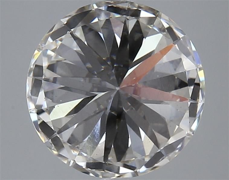 3.72ct H VS2 Excellent Cut Round Lab Grown Diamond