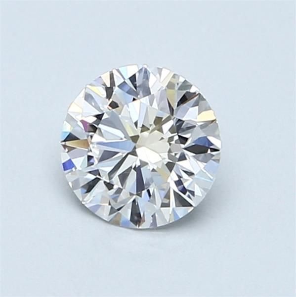 0.72ct D VVS2 Rare Carat Ideal Cut Round Diamond