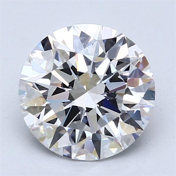 2.00ct D SI1 Rare Carat Ideal Cut Round Lab Grown Diamond