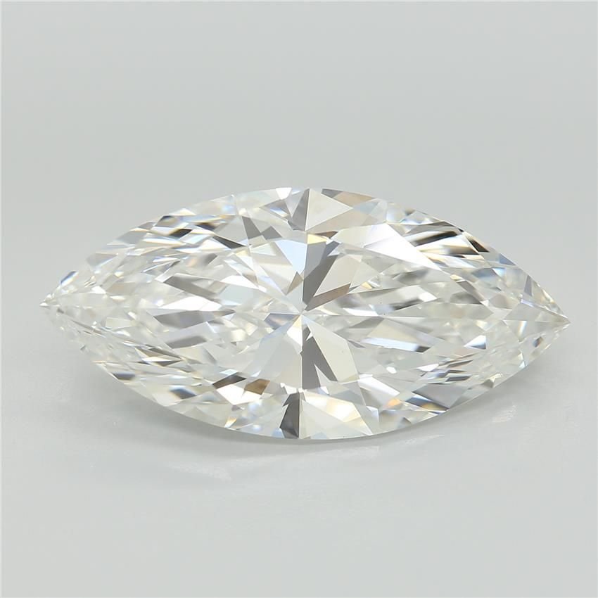 4.61ct E VVS2 Rare Carat Ideal Cut Marquise Lab Grown Diamond