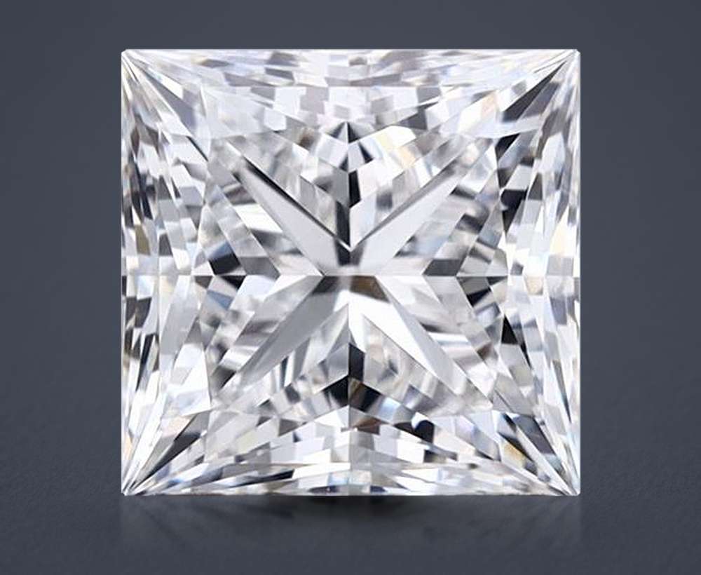 1.47 Carat Princess Lab Diamond