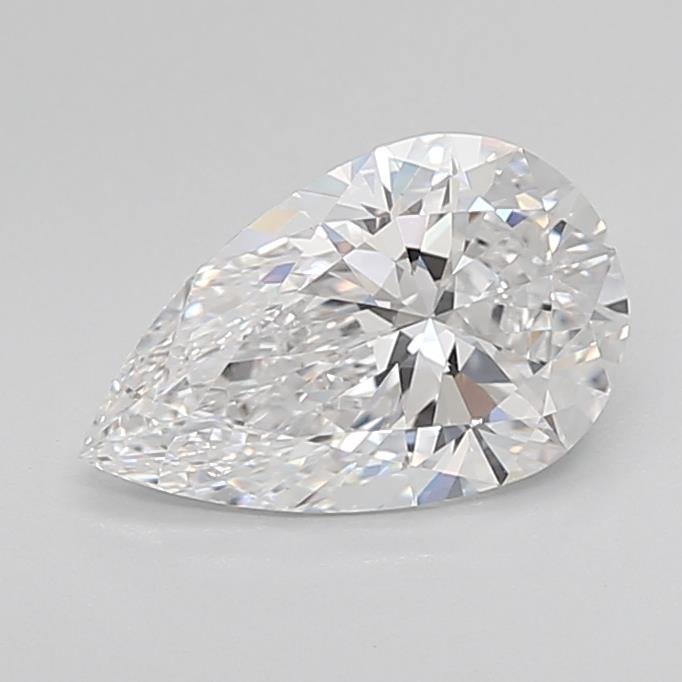 1.58ct D VVS2 Rare Carat Ideal Cut Pear Lab Grown Diamond