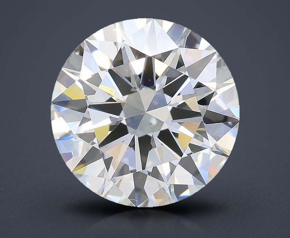 3.43 Carat Round Lab Diamond
