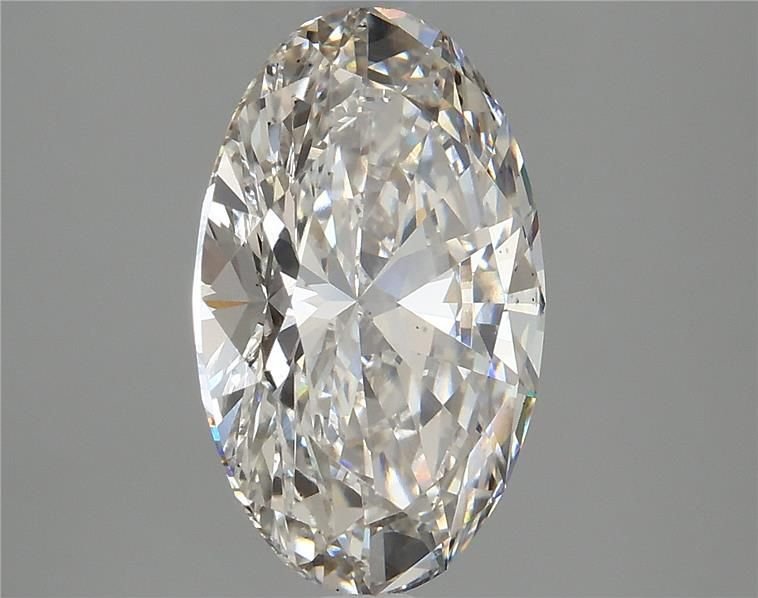 2.86ct H VS2 Rare Carat Ideal Cut Oval Lab Grown Diamond