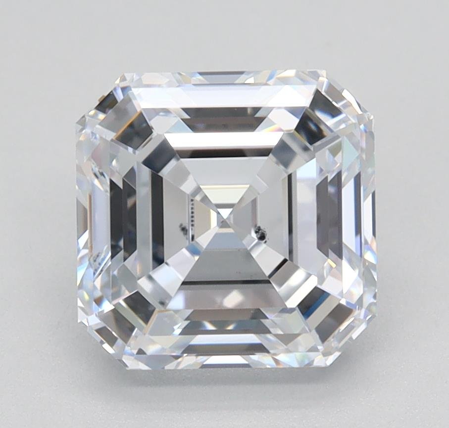 2.11ct G SI1 Rare Carat Ideal Cut Asscher Lab Grown Diamond