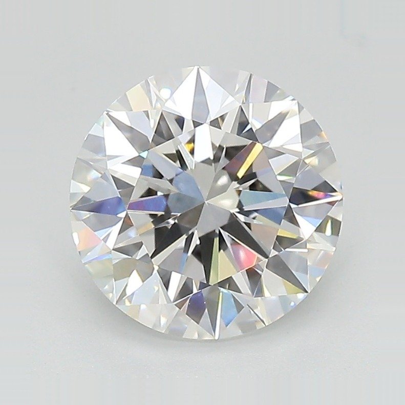 2.52ct E VVS2 Rare Carat Ideal Cut Round Lab Grown Diamond