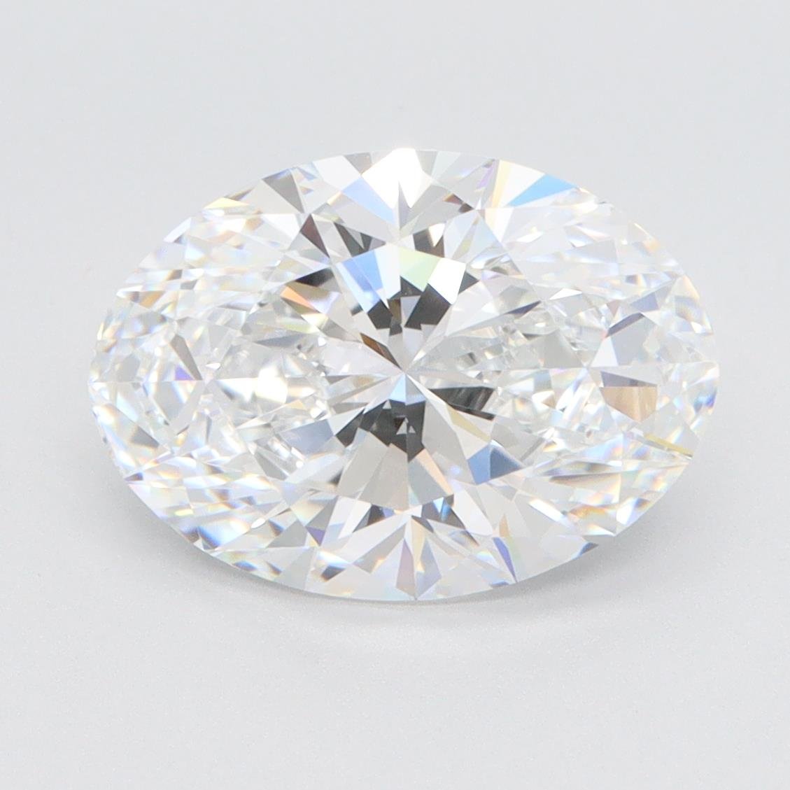 3.63ct E VVS2 Rare Carat Ideal Cut Oval Lab Grown Diamond
