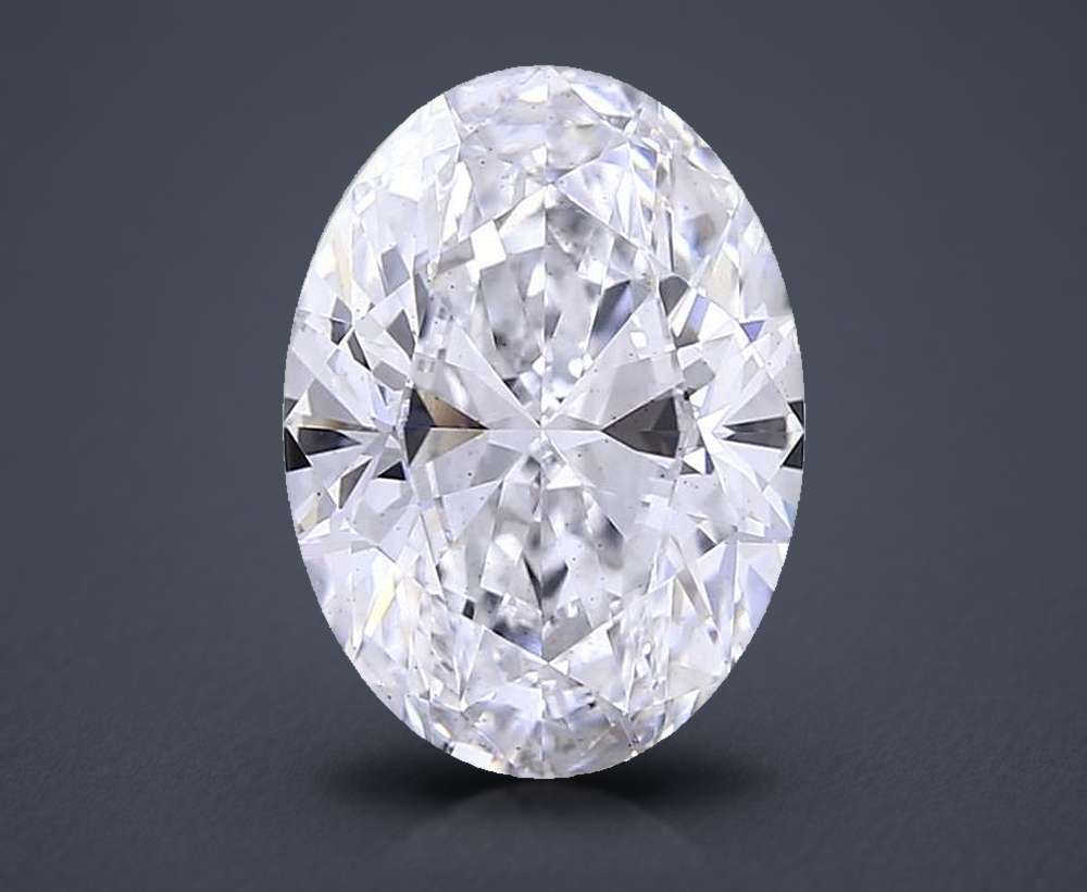 4.14 Carat Oval Lab Diamond