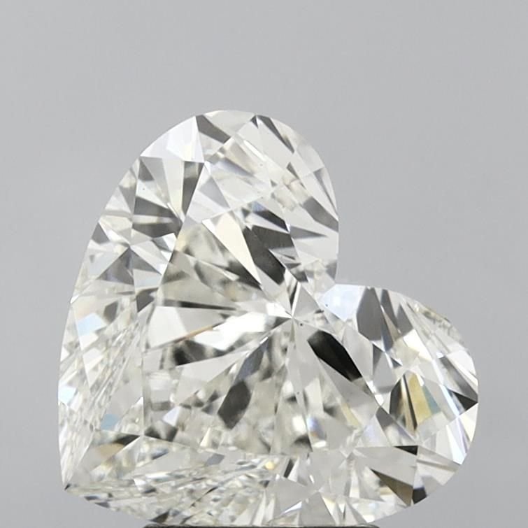 4.05ct H VS1 Rare Carat Ideal Cut Heart Lab Grown Diamond