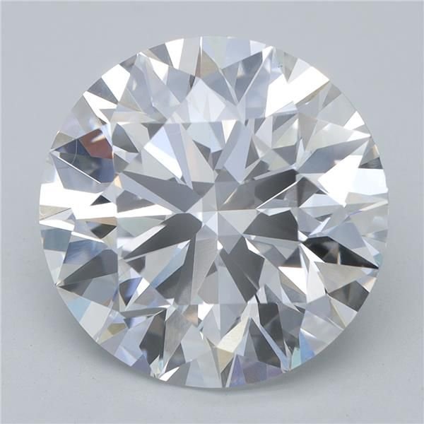 5.60ct E VS1 Rare Carat Ideal Cut Round Lab Grown Diamond