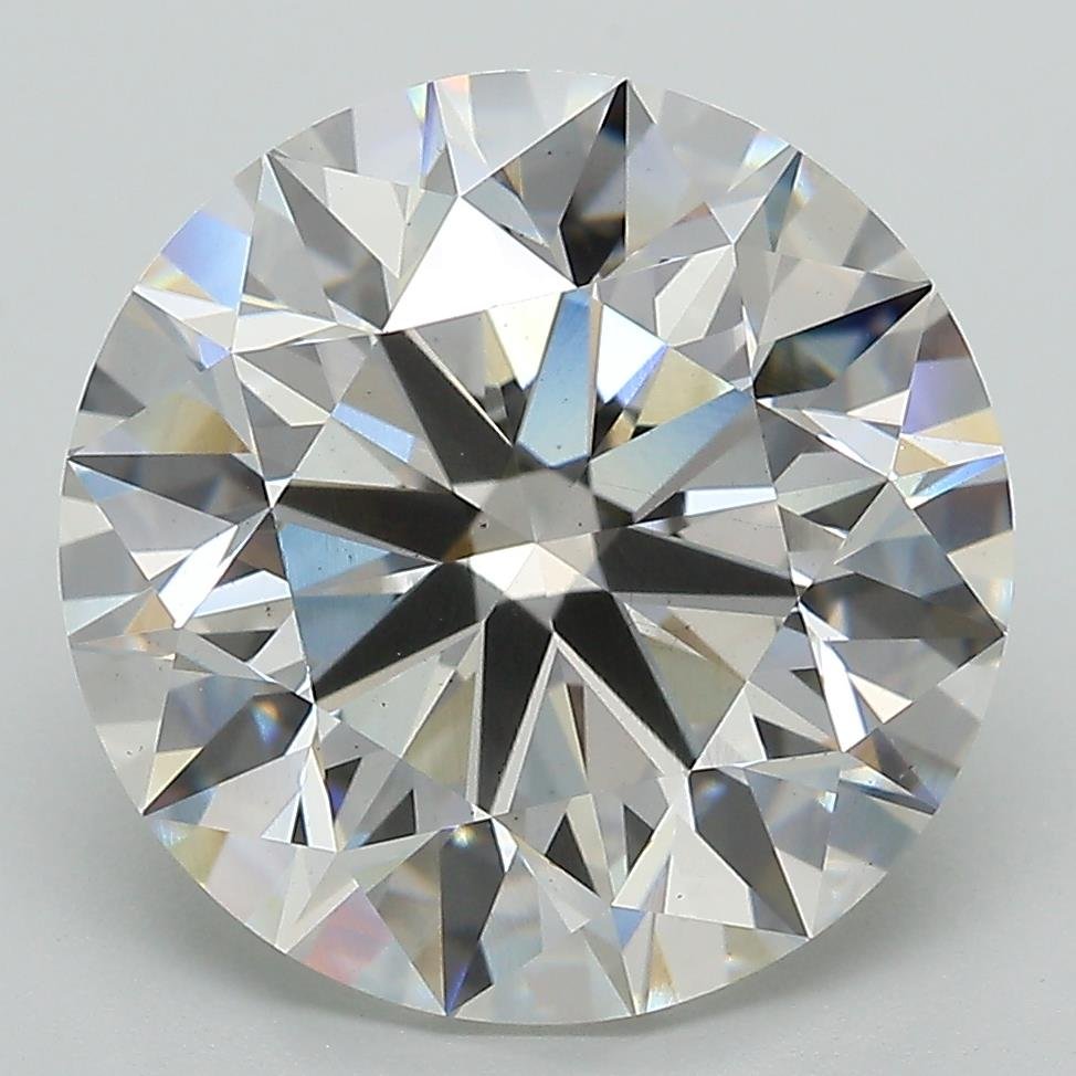 6.95ct G VS1 Excellent Cut Round Lab Grown Diamond