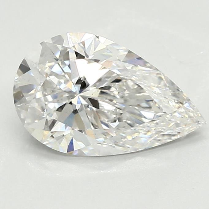 1.23ct E VS2 Rare Carat Ideal Cut Pear Lab Grown Diamond