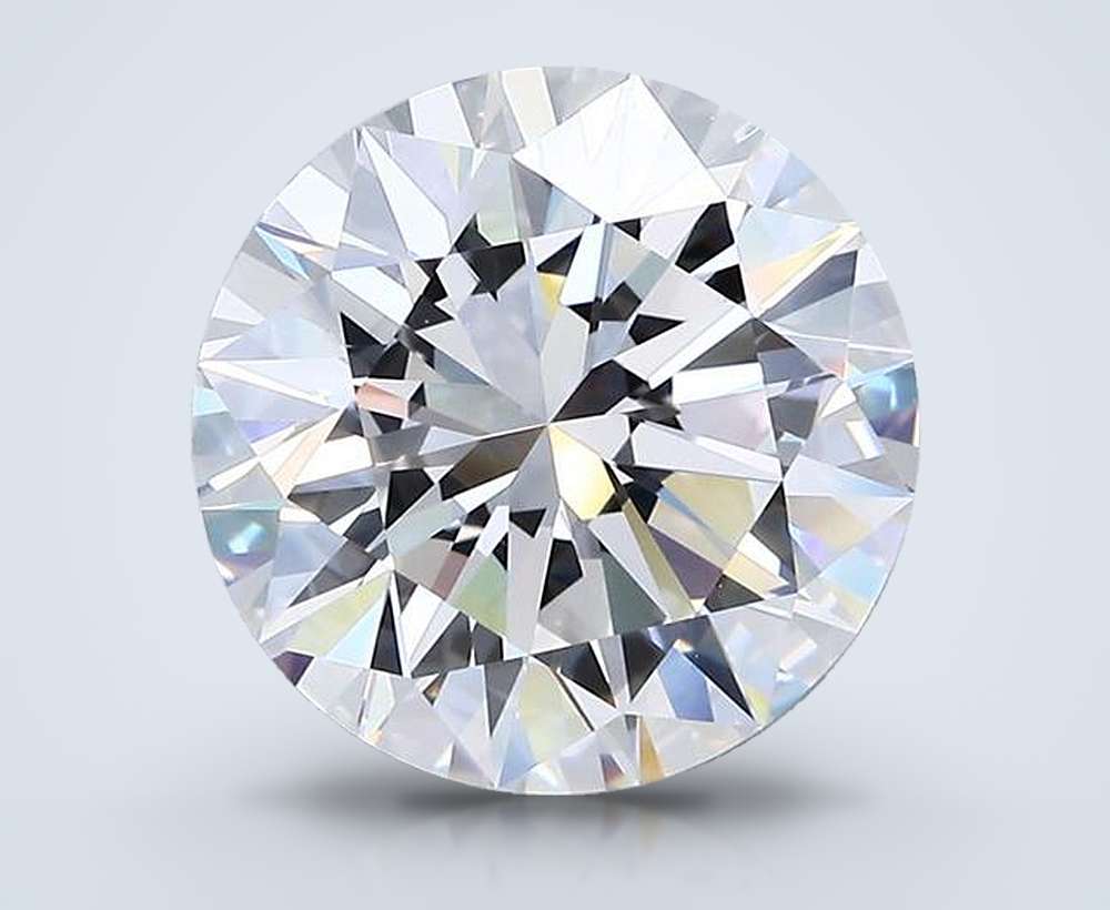 4.61 Carat Round Natural Diamond