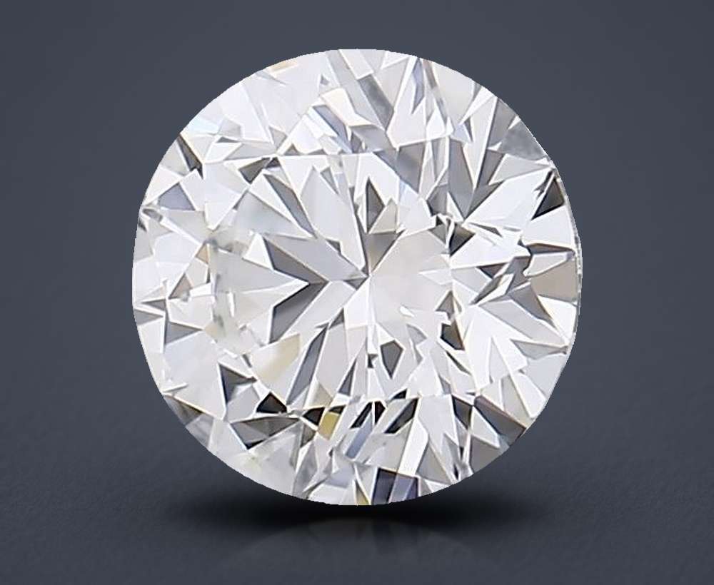 0.84 Carat Round Lab Diamond