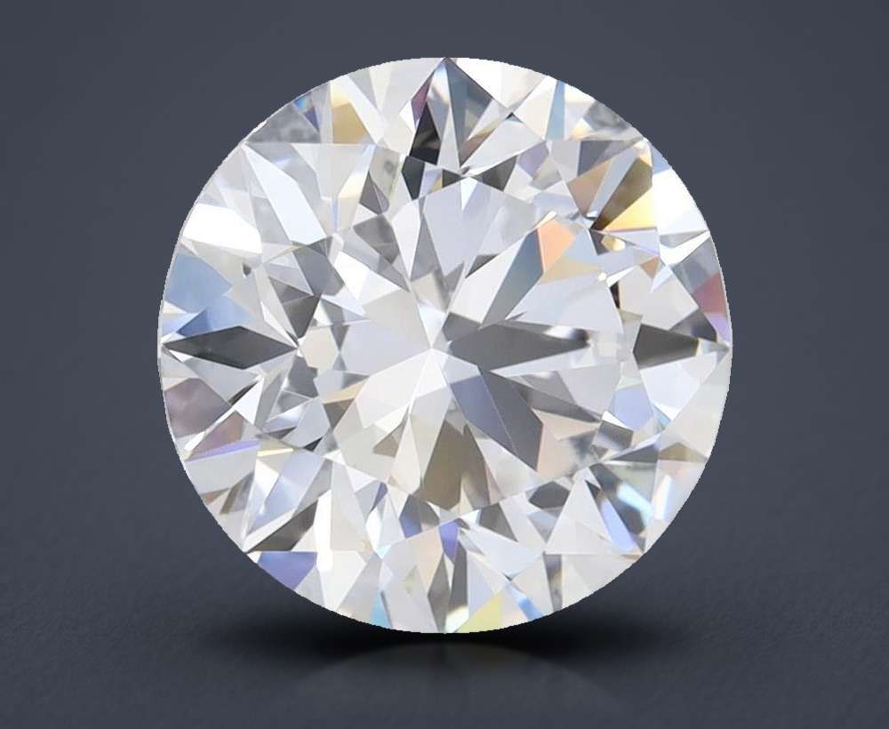 2.93 Carat Round Lab Diamond