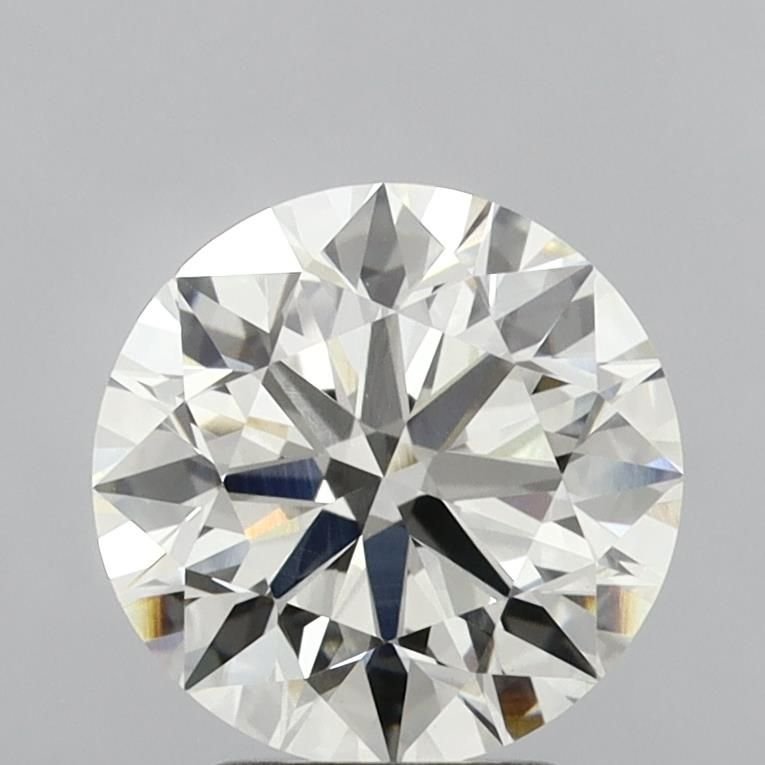 3.09ct I VVS2 Rare Carat Ideal Cut Round Lab Grown Diamond