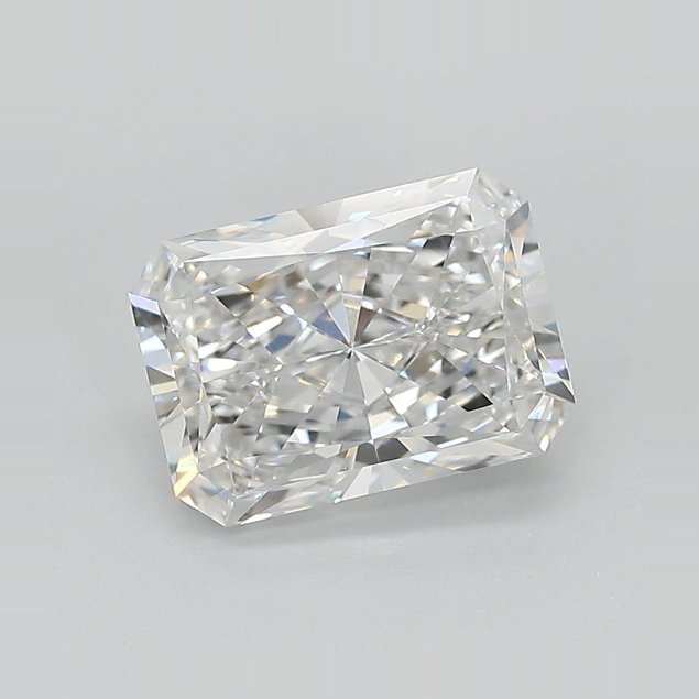 2.23ct E VVS2 Rare Carat Ideal Cut Radiant Lab Grown Diamond