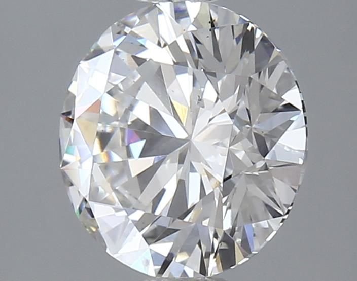 2.65ct F SI1 Rare Carat Ideal Cut Round Lab Grown Diamond