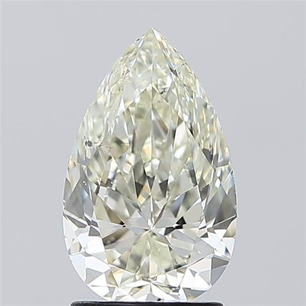 2.00ct I SI1 Rare Carat Ideal Cut Pear Diamond