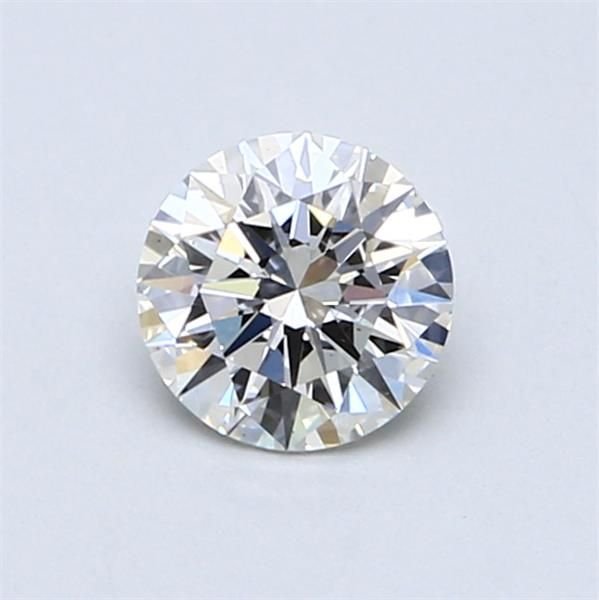 0.63ct H VS2 Rare Carat Ideal Cut Round Diamond